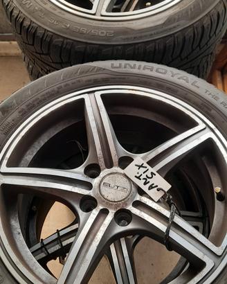 cerchi i  lega da 16" Mercedes