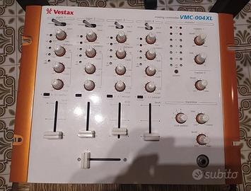 Vestax PMC-004XL mixer per dj 4 canali 