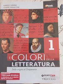 libri I COLORI DELLA LETTERATURA 1