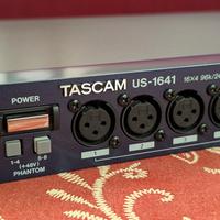Tascam US-1641 per registrazioni audio