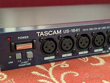 Tascam US-1641 per registrazioni audio