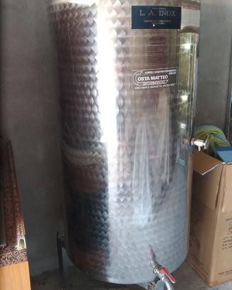 SERBATOIO INOX PER ALIMENTI