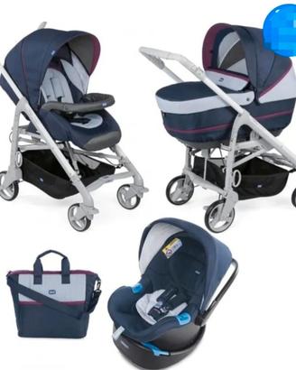 Chicco Trio love  (passeggino, carrozzina, ovetto)