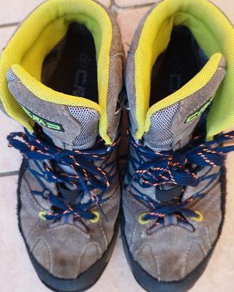 CMP scarponi trekking Rigel unisex - ragazzo/a 36