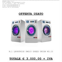 Lavatrice industrile kg.15