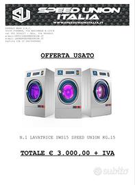 Lavatrice industrile kg.15