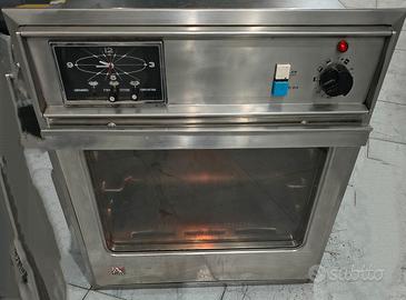 forno incasso Rex ventilato, E acciaio come NUOVO 