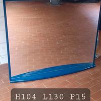 Specchiera per bagno con 2 lampade