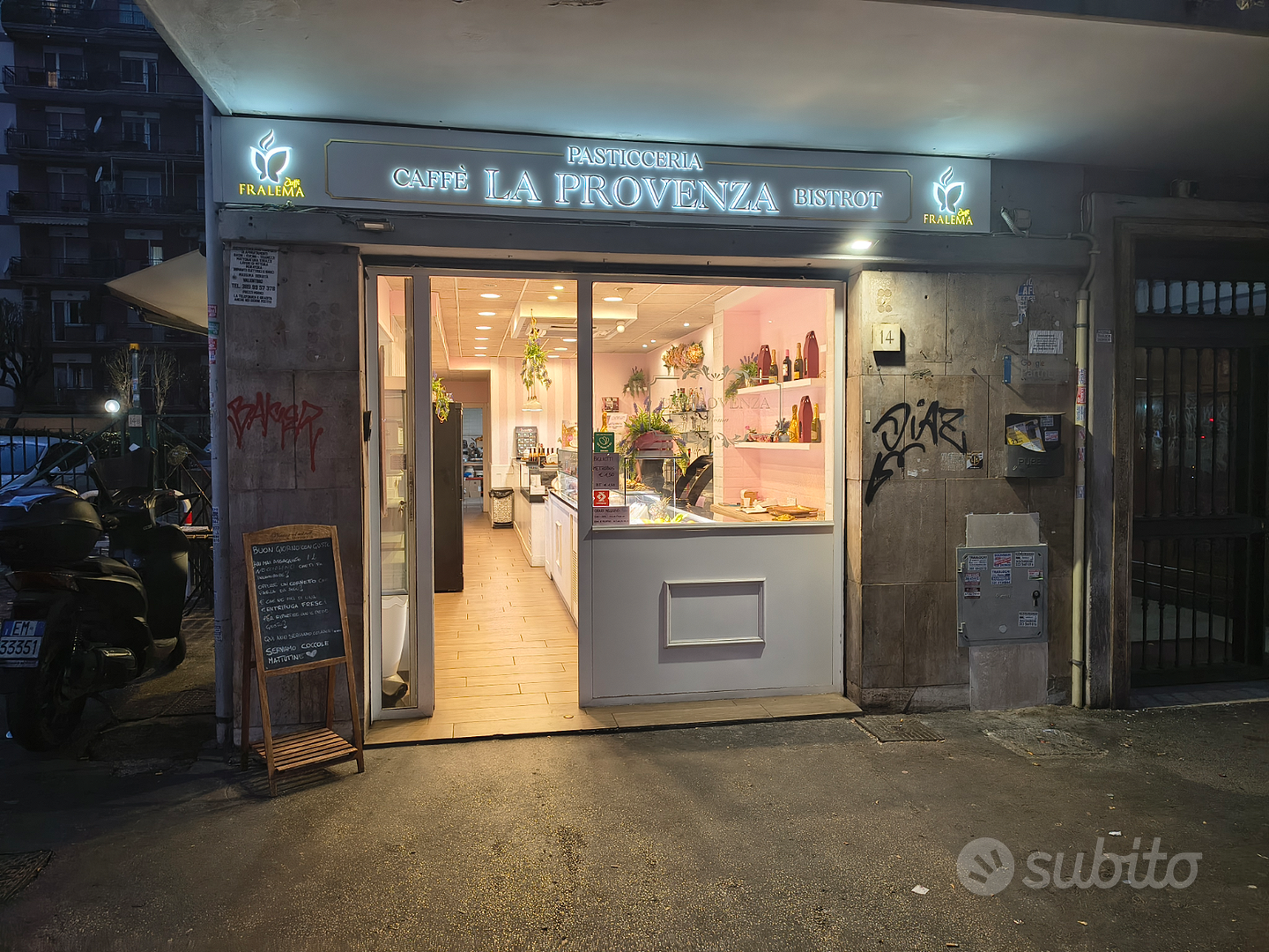 Attività bar,zona tuscolana,via t. labieno - Vista 2