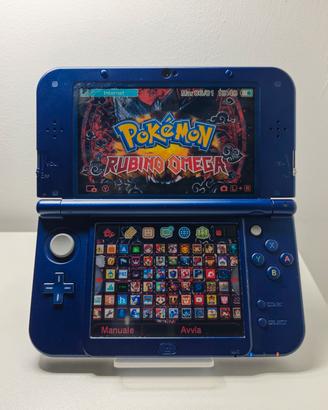 new Nintendo 3ds XL Blu