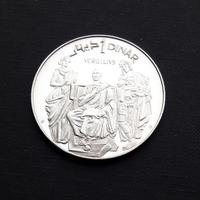 ARGENTO 1 dinaro 1969 Virgilio TUNISIA FDC PROOF