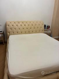 LETTO PELLE 