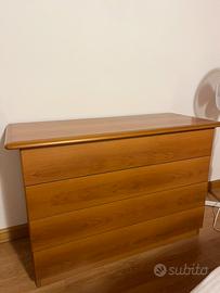 Cassettiera in legno
