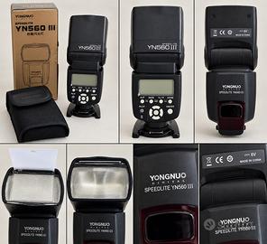 Kit Yongnuo Flash YN560 III + TX + BC700