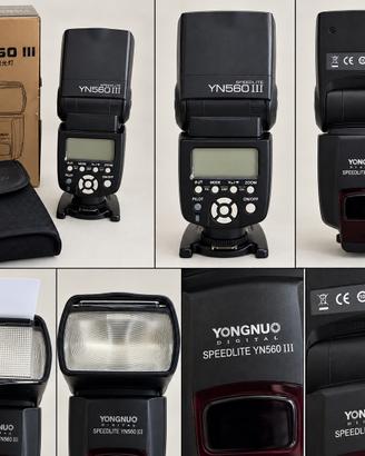 Kit Yongnuo Flash YN560 III + TX + BC700