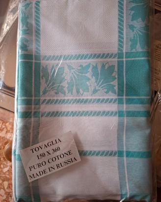 Tovaglia puro cotone Made in Russia