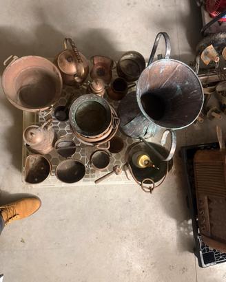 Articoli antichi rame e non