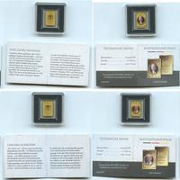 SET 4 MONETE ORO 999 DA 1-1000 ONCIA STORIA