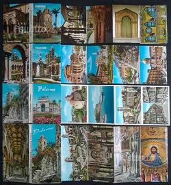 Sicilia - lotto di 7 libretti 136 cartoline