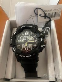 Orologio cronografo in gomma Nike