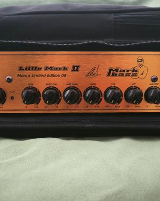 Ampli MarkbassLittleMarkII + Cassa 104 hr8