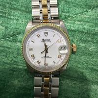 Tudor Prince Oysterdate 73033 White Roman dial