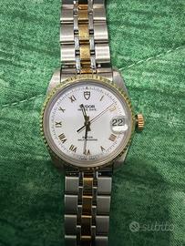 Tudor Prince Oysterdate 73033 White Roman dial