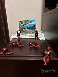 Set 6 Action Figure Deadpool