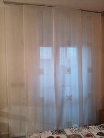 Tende a pannello con binario 