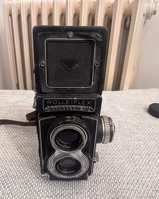 Fotocamera biottica (TLR) Rolleiflex T