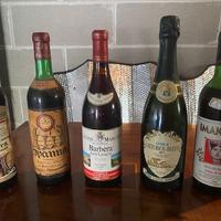 Lotti di vini da collezione di varie annate