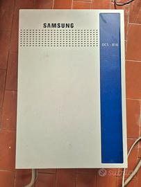 Centralino Samsung DCS 816 con 7 telefoni + Patch