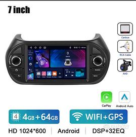 Autoradio Android 7 pollici Fiat Fiorino Qubo Nuov