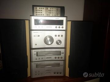 Impianto stereo con DVD
