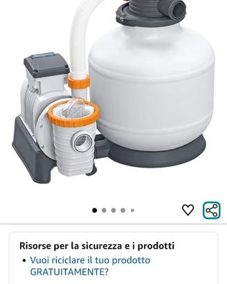 Pompa per piscina a sabbia
