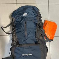 Zaino trekking scout 70 lt nuovo