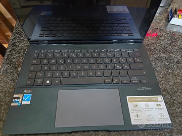 pc asus zenbook 14 oled i7 versione tauch screen 