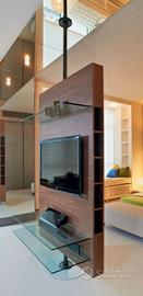 Artigianato lusso porta tv e samsung 65 pollici