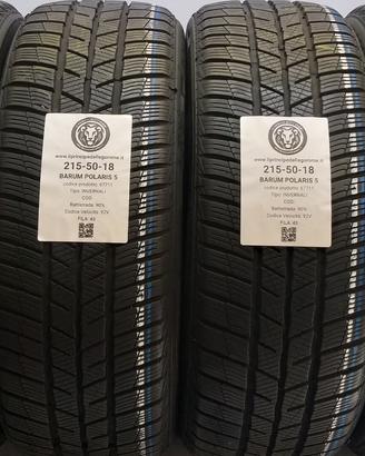 4 GOMME 215 50 18 BARUM A67711