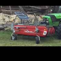 Voltafieno ranghinatore a nastro morellato