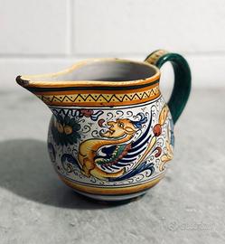 Antico vaso ceramica drago Siciliano