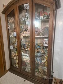 Vetrina legno , come e comodini in legno , scarpie