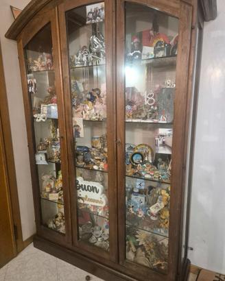 Vetrina legno , come e comodini in legno , scarpie