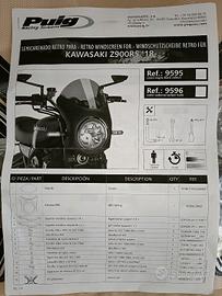 cupolino kavasaki Z900RS 2018