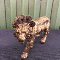 Statuetta Tigre dorata Maison Du Monde