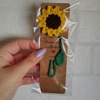 Segnalibro artigianale fiori