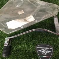 Pedale completo cambio cromato Quota