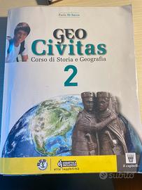 “Geo Civitas 2” + “StoriaGeo Facile 2” con DVD