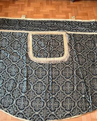 Piviale con stola in seta