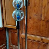 Tito Zuccheri, vetri Murano lampada + lampadario